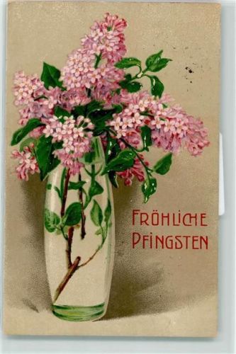 1914 Blumenvase Pfingsten