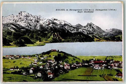 Kochel Herzogstand und Heimgarten