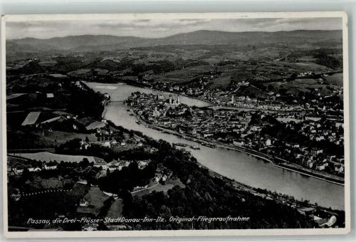 Passau Fliegeraufnahme