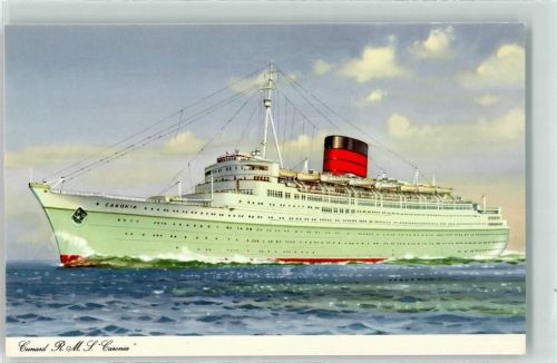 Dampfer Caronia AK