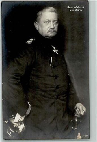 Generaloberst von Bülow in Uniform Orden