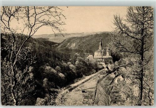 Müglitztal Schloss Meesenstein Heimatschutzpostkarte Landesverein Sächsischer Heimatschutz Dresden