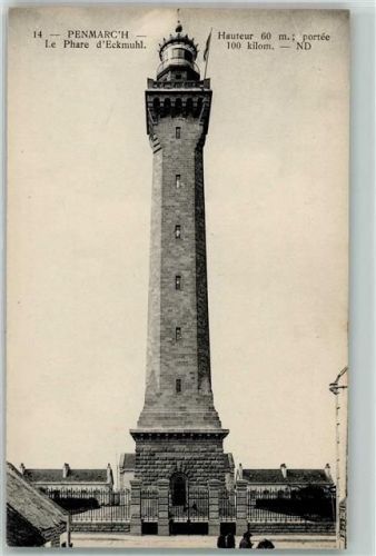 Penmarch Le Phare d`Eckmuhl AK