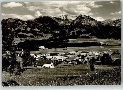 Balderschwang mit Nebelhorn