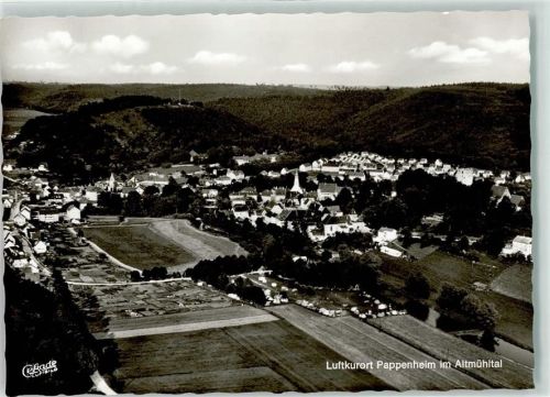 Pappenheim Fliegeraufnahme