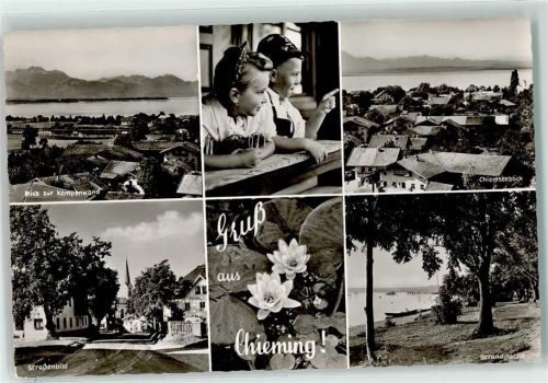 Chieming Kinder Kampenwand Chiemsee Seerosen