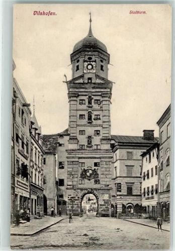 Vilshofen 1905 Stadtturm