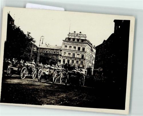 Aachen Lotterie Bank Franz Sichells Batem Ateikum Yenidze Cigaretten Geschütze Soldat Uniform Ort handschriftlich