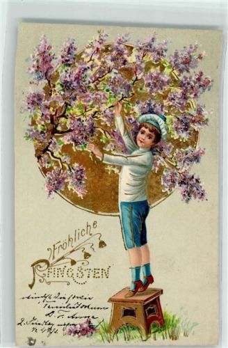 1905 Kirschblüten Kind