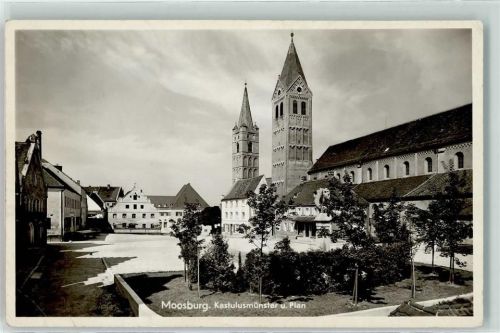 Moosburg Kastulusmünster und Plan
