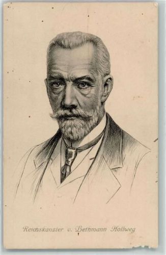 1914 Reichskanzler v. Bethmann Hollweg