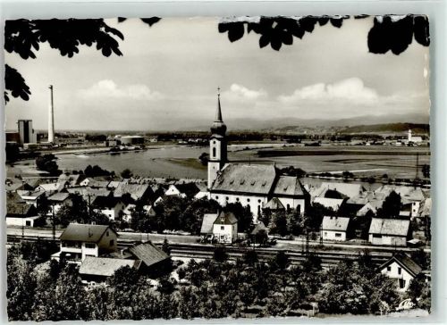Pleinting Kirche Bahn Gleise Turm