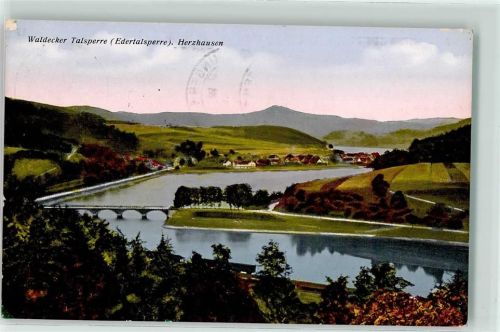 Hemfurth Herzhausen Edertalsperre Brücke