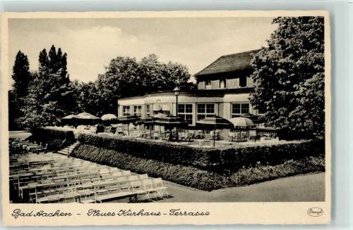 Aachen Terrasse Neues Kurhaus