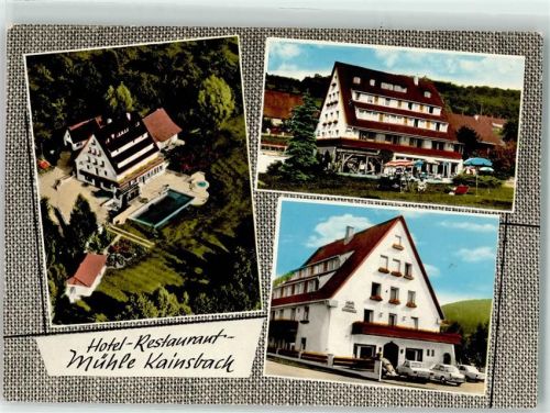 Kainsbach Hotel-Restaurant Mühle Schwimmbad