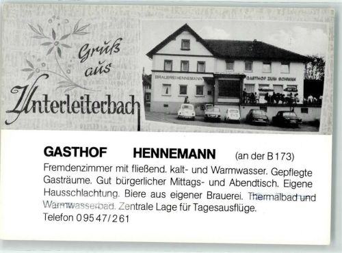 Unterleiterbach Gasthaus Hennemann Autos