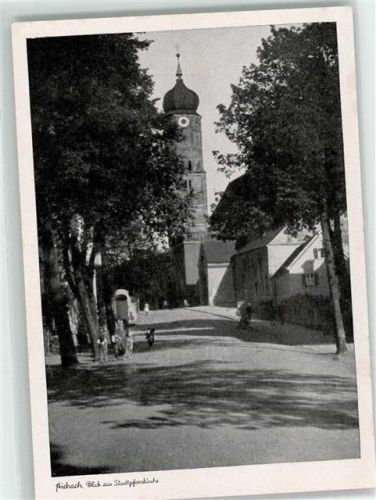 Aichach Staddtpfarrkirche Uhr Kreuz Kinder