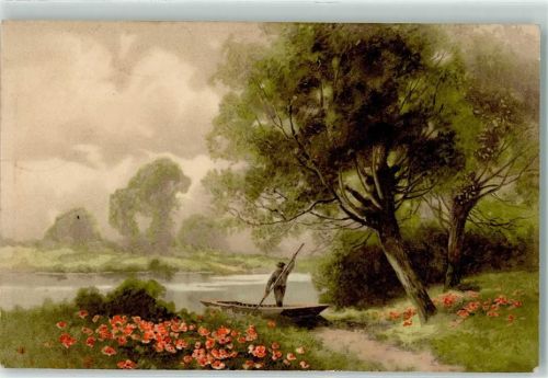 1916 Serie 1782 Landschaften in Art von Carot AK