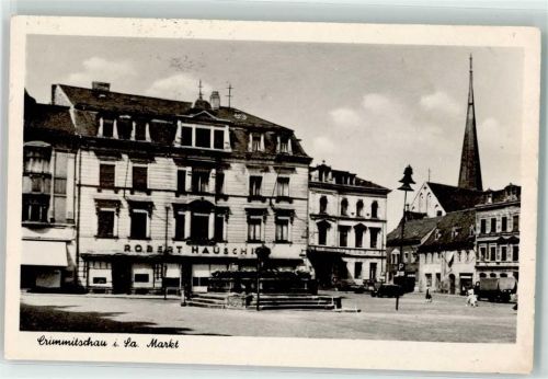 Crimmitschau Markt Oldtimer LKW