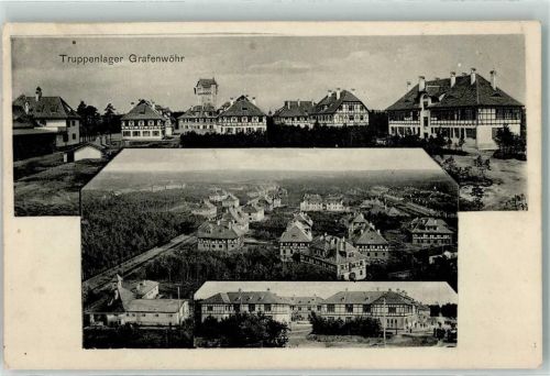 92655 W8484 Grafenwöhr 1914 - Truppenlager