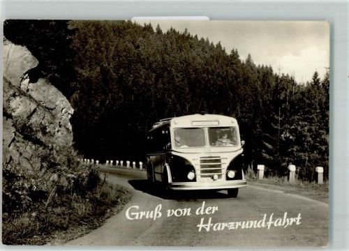 1972 DDR Harzrundfahrt AK