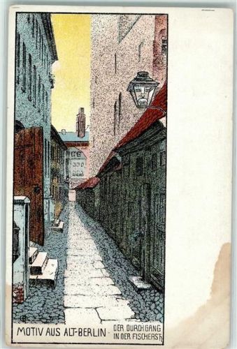 Lichtenberg Durchgang in der Fischerstraße