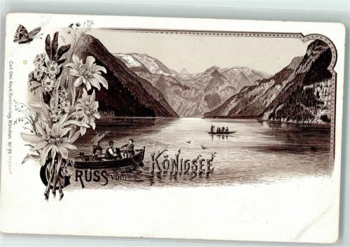 83471 W8240 Schönau a Königssee - Königsee Ruderboot