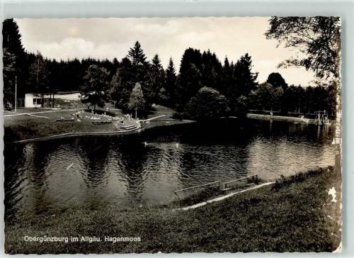 Obergünzburg Hagenmoos Badesee Liegewiese