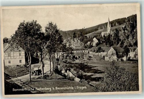 09623 O9213 Rechenberg-Bienenmühle - Oldtimer Fachwerkhaus