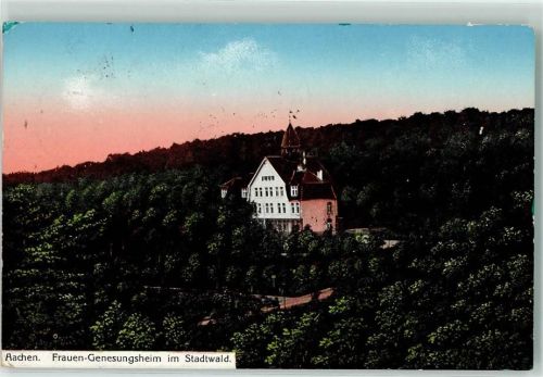 Aachen 1913 Frauen-Genesungsheim im Stadtwald