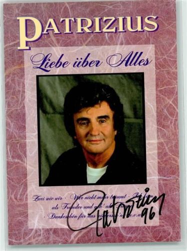 Patrizius Autogramm