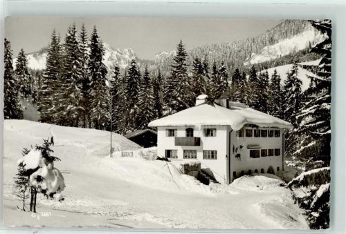 Spitzingsee Winter Jugendheim d. Bayer. Landessportverbandes