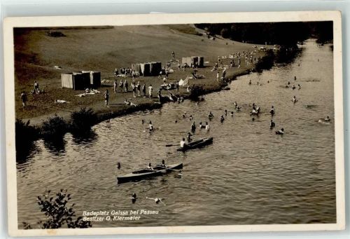 Gaißa Badestrand Ruderboote Liegewiese Umkleidekabinen