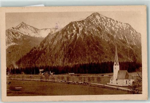 Fischhausen Kirche St. Leonhard Brecherspitze Nagelspitze