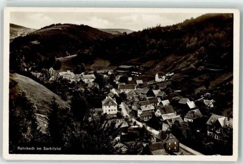 07429 O6821 Rohrbach b Rudolstadt - im Sorbitztal