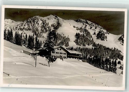 Bayrischzell Berghaus Winter Schnee Wildalpjoch