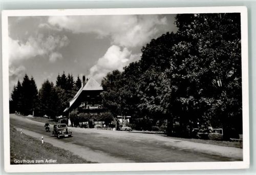 Feldberg Gasthaus zum Adler Oldtimer Motorrad