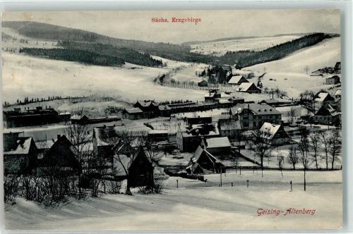 Geising 1907 Winter