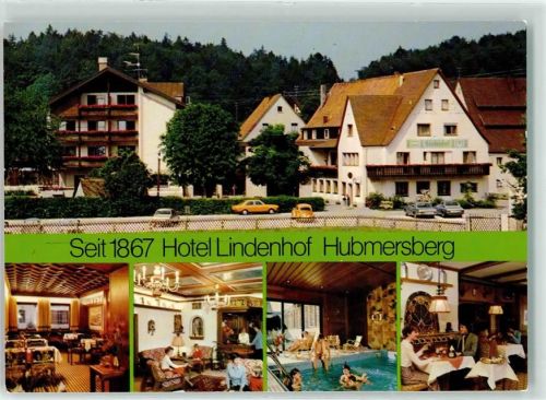 Hubmersberg Hotel Lindenhof Gastraum Schwimmbad