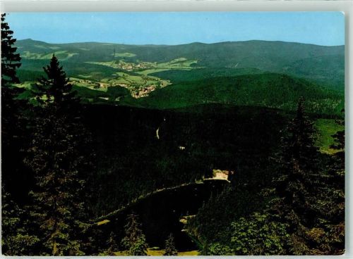 Bayerisch Eisenstein Großer Arbersee Arberseehaus Hüttenstempel