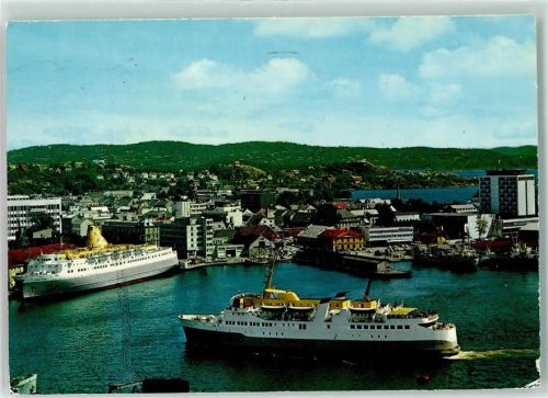 Kristiansand Hafen Dampfer