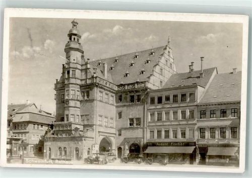 97421 W8720 Schweinfurt - Rathaus Oldtimer