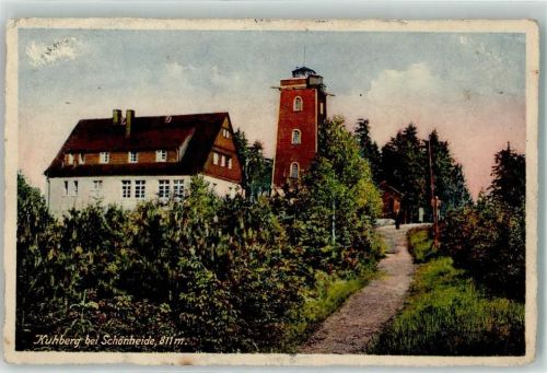 Schönheide Neues Berghaus Prinz Georg Turm Kuhberg
