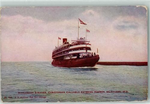 Milwaukee 1914 Hafeneinfahrt