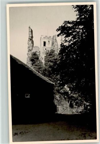 Oberviechtach Burg Ruine Turm Ort handschriftlich
