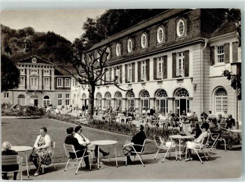 Bad Bertrich Kurgarten Terrasse Gäste