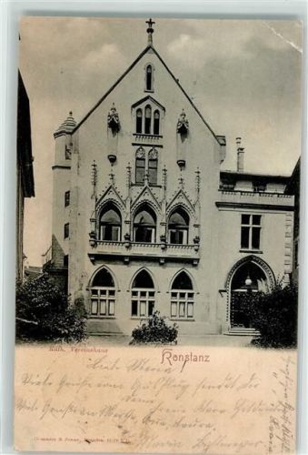 78462 W7750 Konstanz 1903 - kath. Vereinshaus