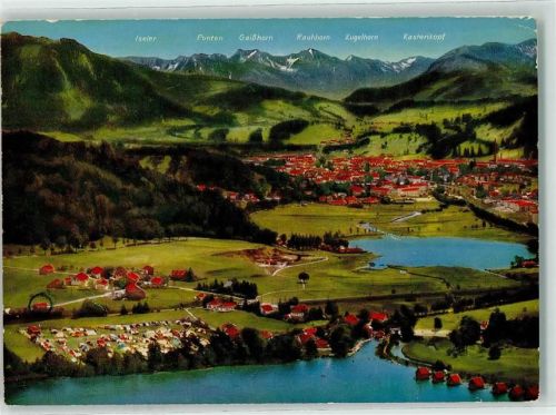 87509 W8970 Bühl a Alpsee - Iseler Ponten Gaishorn Rauhorn Kugelhorn Kastenkopf