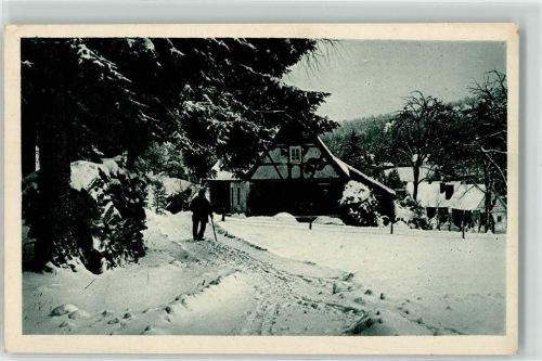 Kurort Oybin Hölle Wanderer Winter Oberlausitzer Winterbilder
