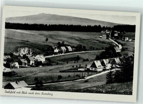 Carlsfeld mit Blick zum Auersberg